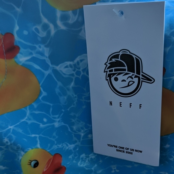 NWT NEFF DUCKY SWIM TRUNKS - Picture 3 of 5